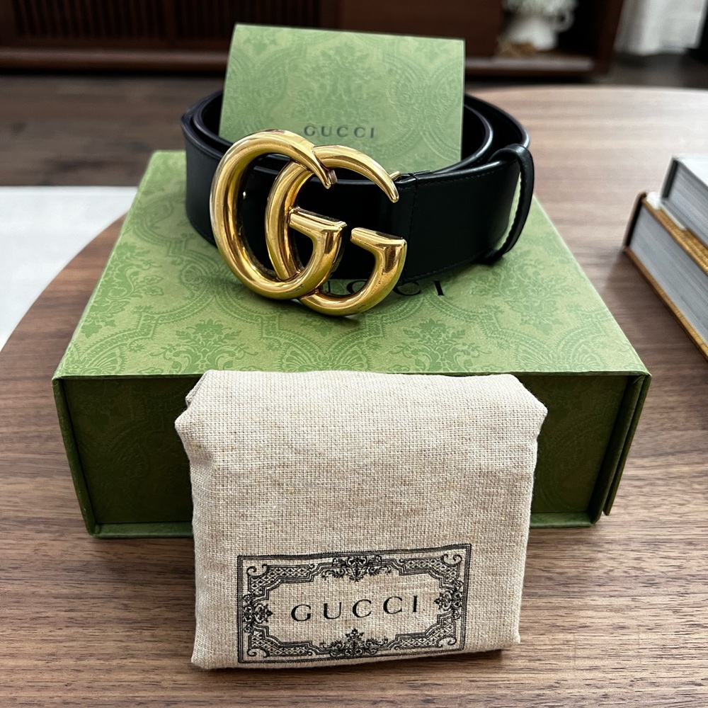 Authentic Gucci belt . Barely any signs of use .